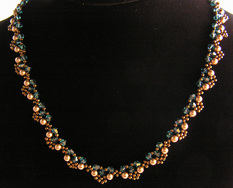 Crystal Lace Necklace 3
